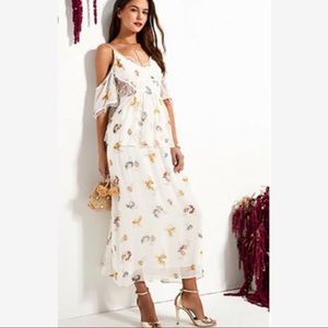Free People Magnolia Maxi Dress Ivory